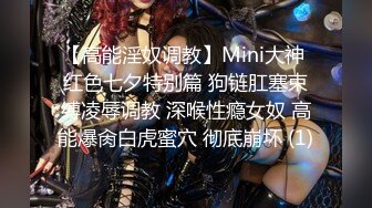 【高能淫奴调教】Mini大神 红色七夕特别篇 狗链肛塞束缚凌辱调教 深喉性瘾女奴 高能爆肏白虎蜜穴 彻底崩坏 (1)