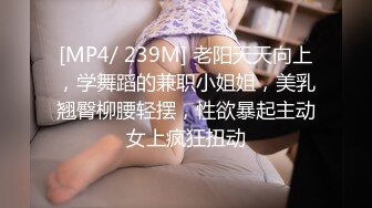 [MP4/ 239M] 老阳天天向上，学舞蹈的兼职小姐姐，美乳翘臀柳腰轻摆，性欲暴起主动女上疯狂扭动