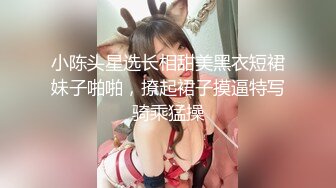 小陈头星选长相甜美黑衣短裙妹子啪啪，撩起裙子摸逼特写骑乘猛操