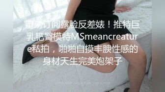 重磅订阅露脸反差婊！推特巨乳肥臀模特MSmeancreature私拍，啪啪自摸丰腴性感的身材天生完美炮架子