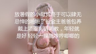 放暑假的小母狗终于可以肆无忌惮的啪啪了被金主爸爸包养 戴上项圈狗链调教，年轻就是好 轻轻一操就哼哼唧唧的