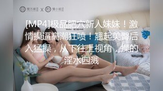 [MP4]极品肥穴新人妹妹！激情操逼高潮狂喷！翘起美臀后入猛操，从下往上视角，操的淫水四溅