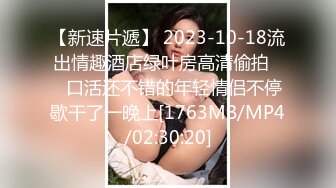 【新速片遞】 2023-10-18流出情趣酒店绿叶房高清偷拍❤️口活还不错的年轻情侣不停歇干了一晚上[1763MB/MP4/02:30:20]